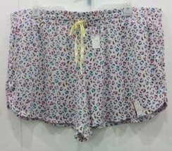 Secret Treasures Super Soft Leopard Elastic Waist Shorts, Multi Size 2X[... - $15.79