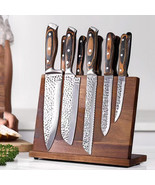 Solid Wood Magnetic Knife Holder Kitchen Creative Multifunctional Storage - $526.56 MXN