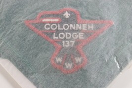 Vintage NOS Colonneh Lodge 137 Fleur Eye Boy Scouts of America BSA Neckerchief - £20.86 GBP