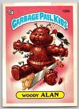1986 Topps Garbage Pail Kids series 4 Woody Alan 125b - £3.48 GBP