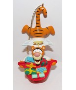 GROLIER DISNEY DCA WINNIE THE POOH TIGGER 009903 CHRISTMAS ORNAMENT IN BOX - £11.46 GBP