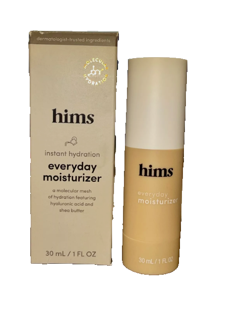 New hims Everyday Moisturizer for Men, 30ml 1 fl. oz - $18.36
