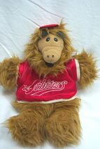 VINTAGE 1988 ALF HAND PUPPET 11" Plush STUFFED ANIMAL Toy Burger King 19... - $16.34
