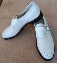 TZ GOLF - FootJoy CLASSIC Women&#39;s Wingtip Golf Shoes Size 8A Style #90402 - £92.63 GBP