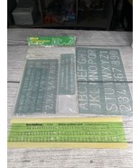 Vintage Helix Koh-I-Noor Timely Lettering Guide Template Lot - $475.98 MXN