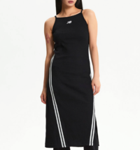 New Balance Track Ribbed Long Dress Women&#39;s Casual Dress Lifestyle NBNKF... - $121.41