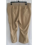 RIDERS LEE BEIGE PANTS SZ 14M FRONT &amp; BACK POCKETS POLY SPANDEX #8812 - £12.93 GBP