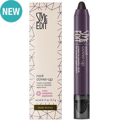 Style Edit Root Cover-Up Cream To Powder Stick - Dark Brown