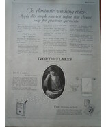 Vintage Ivory Soap Flakes Print Magazine Advertisement 1923 - $192.34 MXN