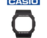 Genuine CASIO G-SHOCK Watch Bezel Shell DW-5000SL-1 DW-5600UE Black Rubb... - $20.25