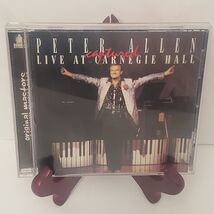 Captured Live at Carnegie Hall by Peter Allen 1999 Buddha Records - $10.39