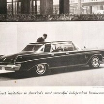 1963 Chrysler Imperial Crown Car Four Door Advertisement Automobilia DWII13 - $29.99