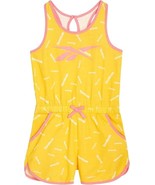 Reebok Girls Sunny Romper Lime Light Yellow ( 5 ) - $373.07 MXN