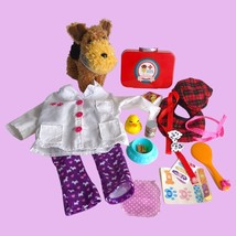 18&quot; Doll Animal Rescue Vet Kit Playset for Stuffed Animals 20+ Items Clo... - £18.24 GBP