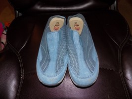 Earth Spirit Blue Slip On Shoes Size 10 Women&#39;s NWOB - $33.58