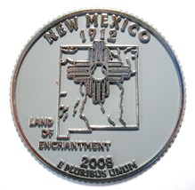 New Mexico State Quarter Fridge Magnet - £5.58 GBP