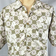 OP Sport Floral Kaleidoscope 2XL Hawaiian Shirt XXL Mens Hibiscus Ocean Pacific - £18.90 GBP