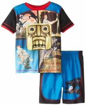 Little Boys&#39; Temple Run 2 Piece Pajama Mesh Pajama Short Set, Size 4/5 - $136.64 MXN