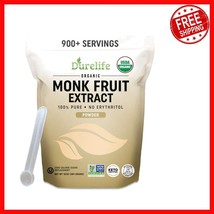 Versatile Organic Monk Fruit Sweetener - Natural Zero-Calorie Alternativ... - $80.50