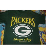 Vintage NFL 90&#39;s Green Bay Packers T Shirt Adult size L - £13.97 GBP