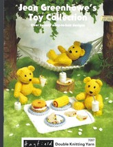 Jean Greenhowe&#39;s toy collection 20 easy-to-knit designs ~ KNITTING teddy... - £31.24 GBP