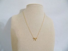 Giani Bernini 18k Gold Over Sterling Silver Bow Pendant Necklace HH494 $90 - £26.32 GBP