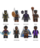 Super Hero mini Action Figure Bricks Building Blocks gift Toy Set 8 PCS - $17.68 CAD