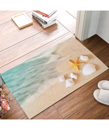 Door Mat for Bedroom Decor, Sea Starfish Shells on the Summer Beach Floo... - £22.09 GBP