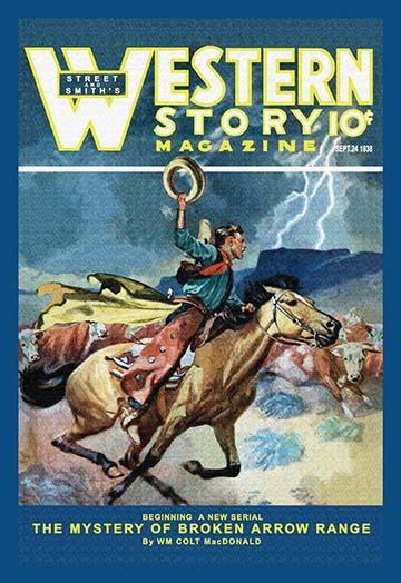 Western Story Magazine: Broken Arrow Range - $19.97