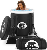 Portable ice Bath Tub for Athletes XL 90 Gallons Capacity Inflatable Cold Plunge - £60.40 GBP