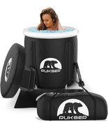 Portable ice Bath Tub for Athletes XL 90 Gallons Capacity Inflatable Cold Plunge - $75.99