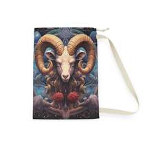 Aries Zodiac Ram - Vibrant Astrological Sign Cosmic Space Symbol - Laund... - £38.14 GBP