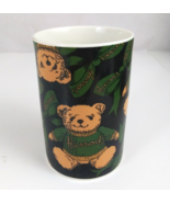 Knightsbridge Stoneware Harrod&#39;s Teddy Bear Green Sweater Logo Coffee Cup - €12,41 EUR