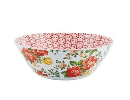 Pioneer Woman ~ Melamine ~ 3 Piece Serving Bowl Set ~ 10&quot; Dia. ~ Vintage... - $56.03 CAD