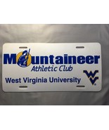 West Virginia Mountaineer ATHLETIC CLUB License Plate Tag WVU Mountainee... - $565.09 MXN