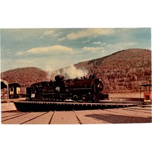 Vintage Postcard train, Steamtown USA, Bellows Falls, Vermont, No. 43 - £7.98 GBP