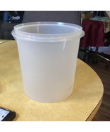 Vintage Tupperware Sheer 8.5&quot; Container 254-9  NO LID - $9.90