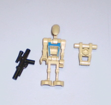 Used LEGO Minifig Star Wars Minifigures - Battle Droid Pilot Gun Blaster Pistol - £7.77 GBP