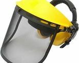 Browguard Face Shield Mesh 8&quot; X 12&quot; Visor W/ Ear Muffs - ANSI Z87.1 CE E... - £56.78 GBP