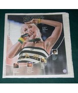 NO DOUBT GWEN STEFANI SHOW NEWSPAPER SUPPLEMENT VINTAGE 2002 - $24.99