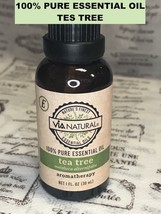 Via Natural 100% Pure Essential Oil Tea Tree Aromatherapy 1 Fl Oz - £5.49 GBP