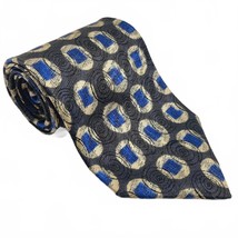 Zylos George Machado Grey Blue 100% Italian Silk Tie NWT - €12,95 EUR