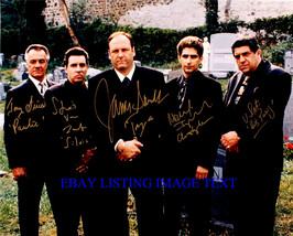 The Sopranos Cast Signed Autograph Autographed 8x10 Rp Photo James Gandolfini + - £14.93 GBP