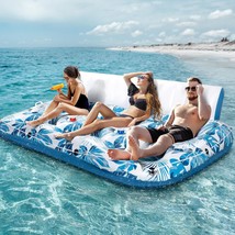 Pool Lounger Floats, Inflatable Pool Floaties Rafts Adult Extra Large Recliner - $116.96