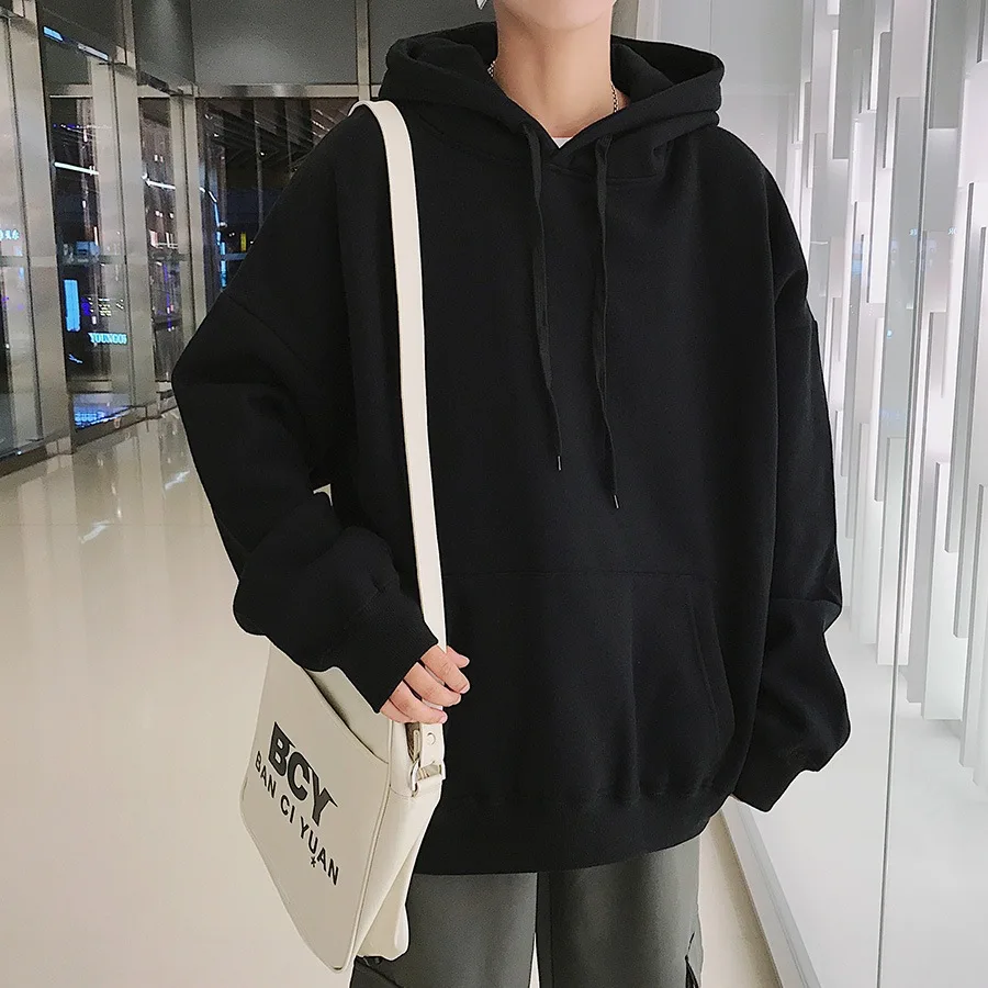 ZOGAA  Men&#39;s Hoodie Harajuku Student Sweatshirt Pure Color Fashion Simple Street - £102.73 GBP