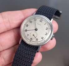 Rare Pre-War Third Reich German Bauhaus Watch with Cylinder Escapement 1... - $266.00