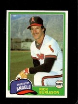 1981 Topps Traded #743 Rick Burleson Nmmt Angels *X73927 - £0.96 GBP