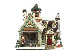 Saturday Evening Post Norman Rockwell Puppet Maker Lighted Porcelain House  - £31.64 GBP
