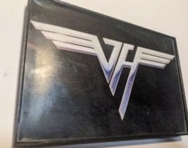 Van Halen Band Wall Plaque Sign Frame Rock And Roll Band Vintage 6x4x1 - £20.54 GBP