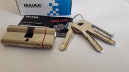 MAUER ELIT 2 Red Line High Security Break Secure Euro Cylinder Lock With... - $40.85+
